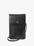 Aspinal of London Duo Phone Leather Crossbody Pouch - British product