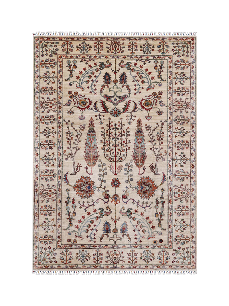 Gooch Luxury Pictorial Grove Hand Knotted Pure Wool Rug 120 x 180 cm
