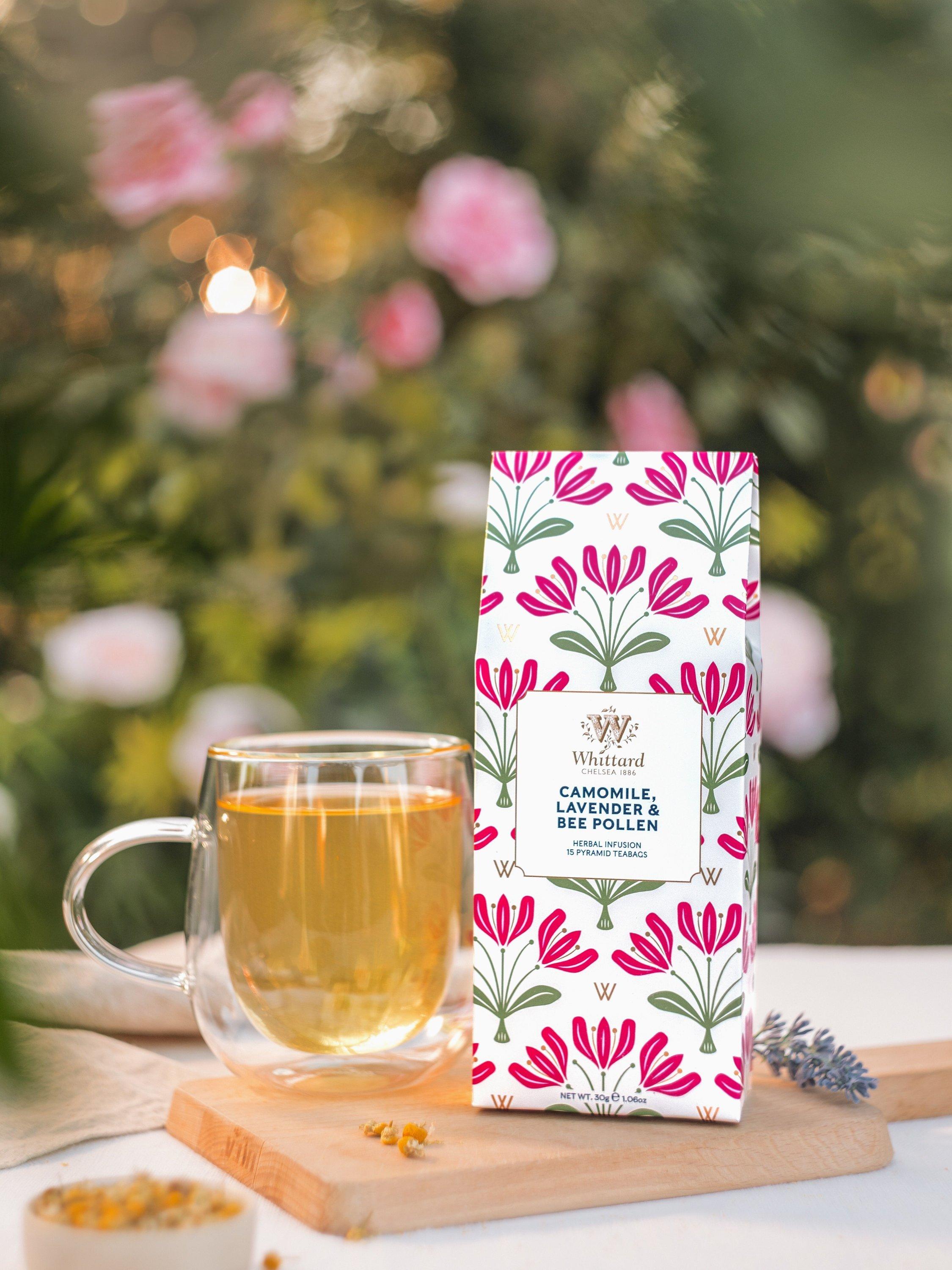 Whittard camomile lavender bee pollen tea 30g (British brand)