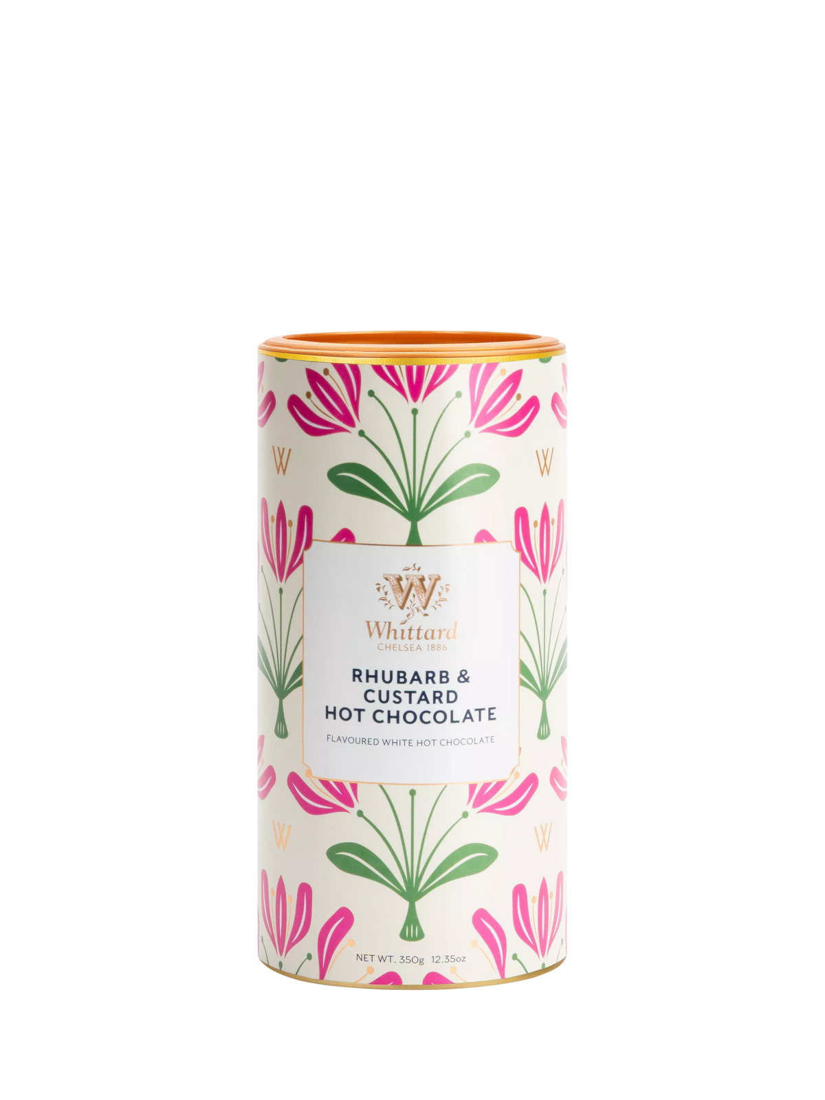 Whittard Rhubarb & Custard white hot chocolate 350g, UK version