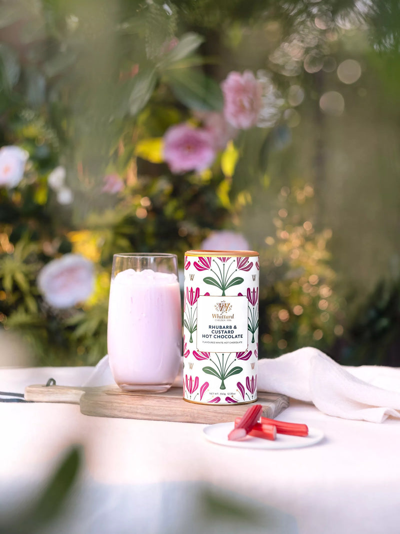 Whittard Rhubarb & Custard white hot chocolate 350g, UK version