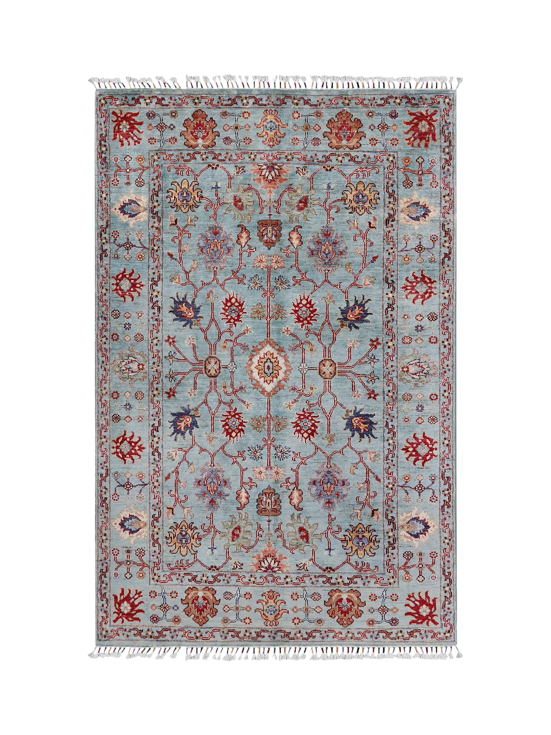 Gooch Luxury Sultani Majestic Hand Knotted Pure Wool Rug 60 x 90cm