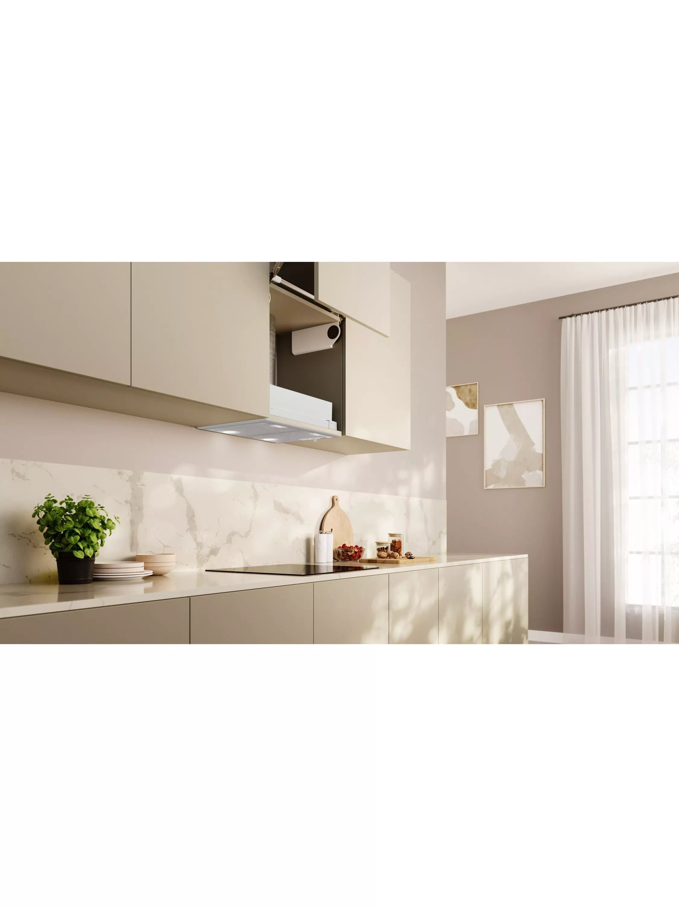 Neff N30 canopy cooker hood silver 53cm - British product