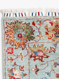 Gooch Luxury Sultani Regal hand knotted wool rug 60x90cm - British product