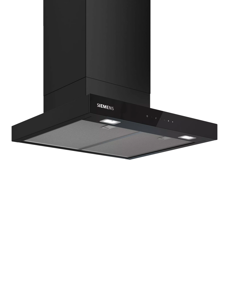 Siemens iQ500 box chimney cooker hood 60cm matt black - British product