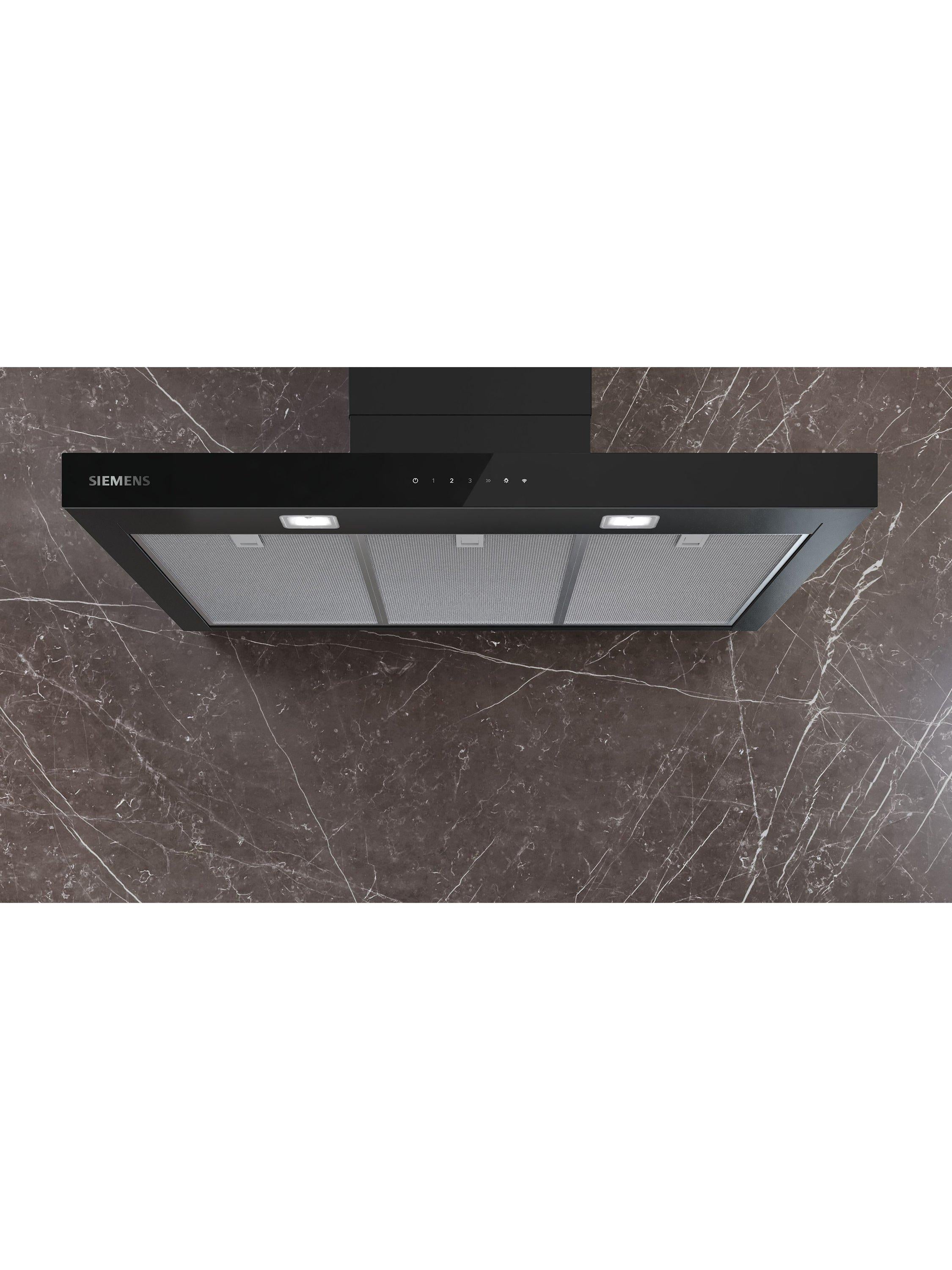 Siemens iQ500 box hood 90cm matt black, imported from the UK