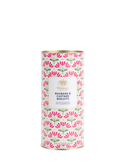 John Lewis Whittard Rhubarb & Custard Biscuits 150g- Buy online at McGrocer