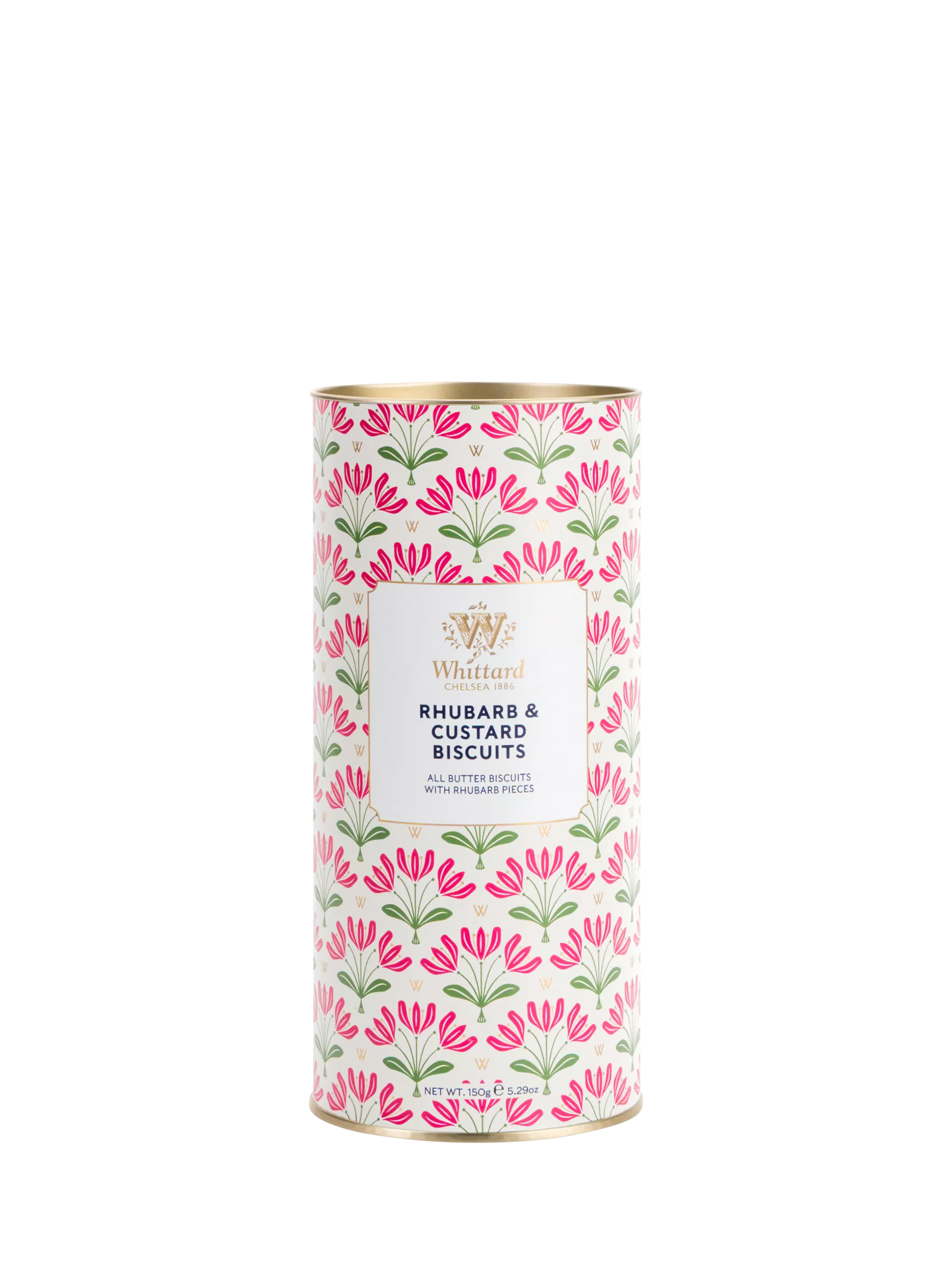 Whittard rhubarb custard biscuit 150g - British product