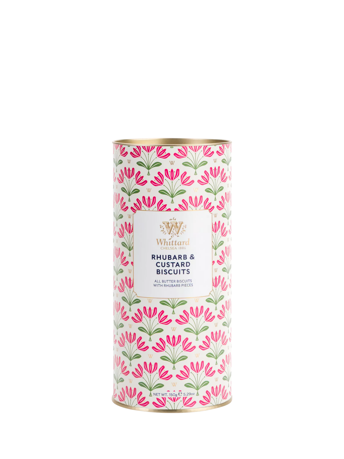 Whittard rhubarb custard biscuit 150g - British product