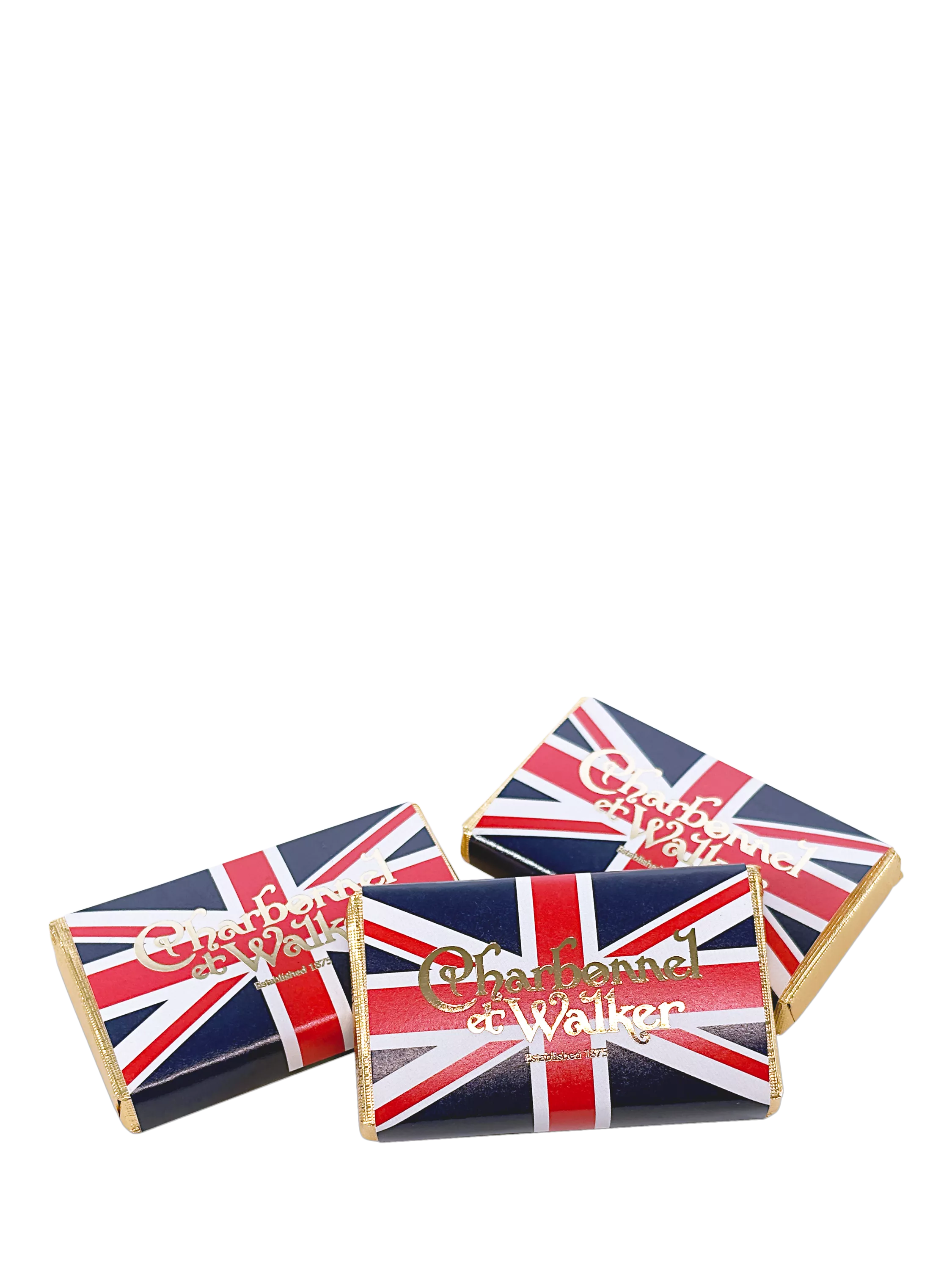Charbonnel et Walker milk chocolate slims tin 80g, imported from the UK