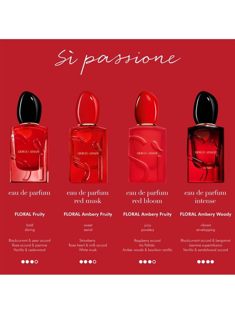 Giorgio Armani Eau de Parfum Sì Passione Red Bloom 100ml, UK version