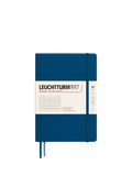 LEUCHTTURM1917 A5 ruled hardcover notebook blue, imported from the UK