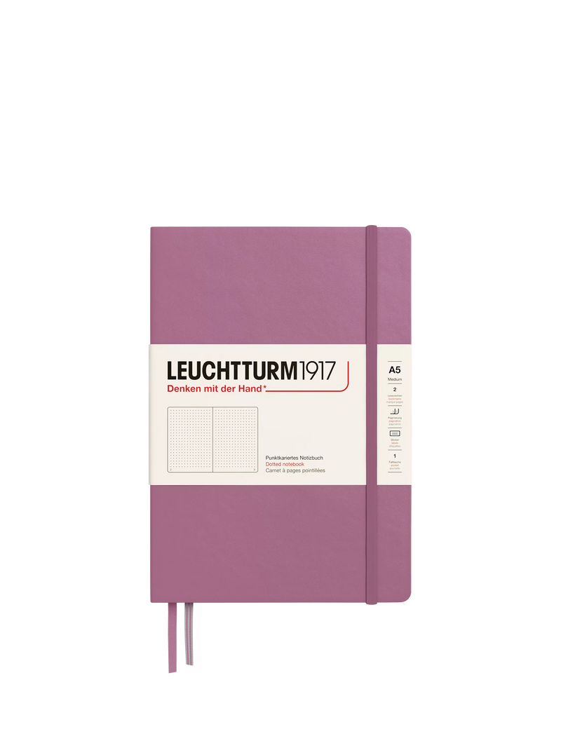 LEUCHTTURM1917 A5 dotted hardcover notebook - British product