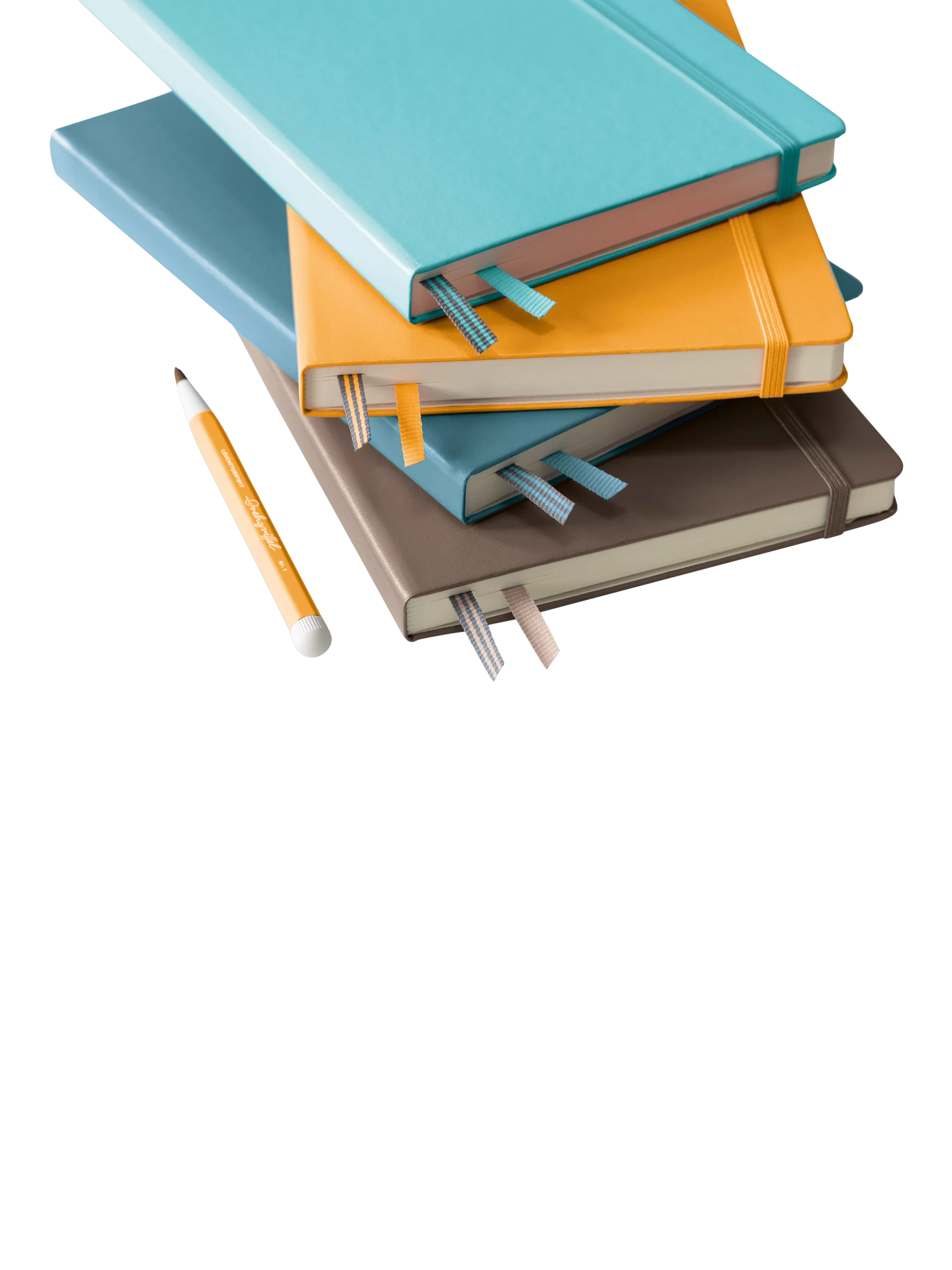 LEUCHTTURM1917 A5 ruled hardcover notebook in blue, imported from the UK