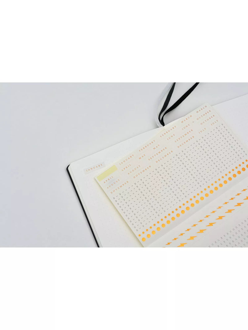 LEUCHTTURM1917 bullet journal notebook black A5 (British brand)