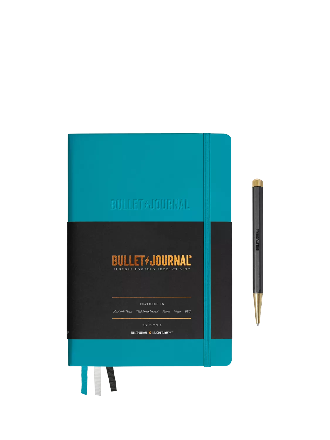 LEUCHTTURM1917 bullet journal notebook Edition 2 Green A5, imported from the UK