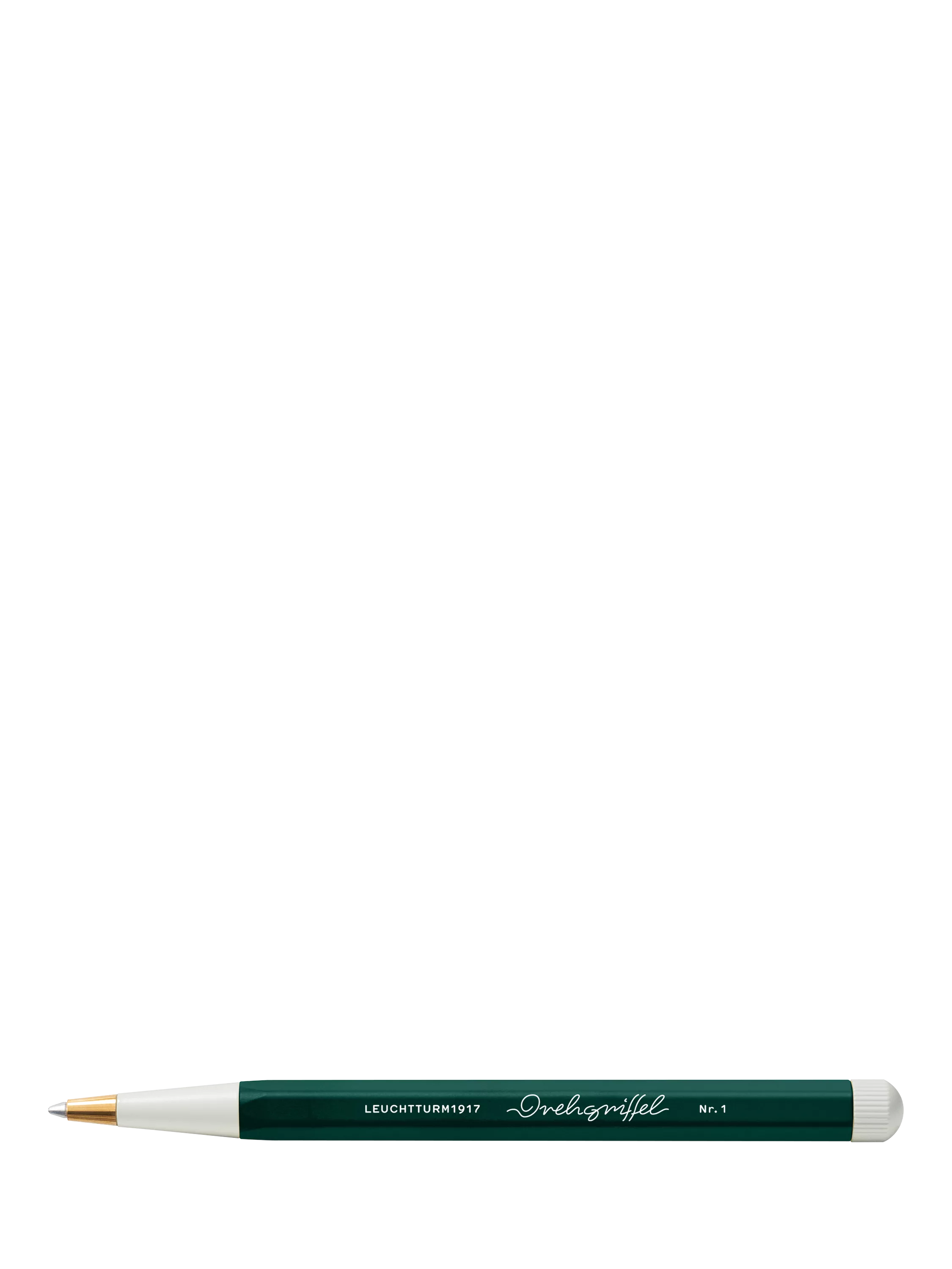 LEUCHTTURM1917 Drehgriffel gel pen green fine nib (British brand)