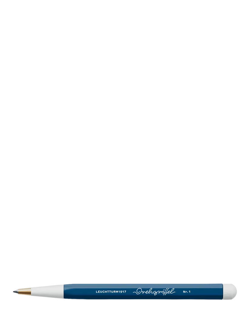 LEUCHTTURM1917 blue rollerball gel pen with fine nib, UK version