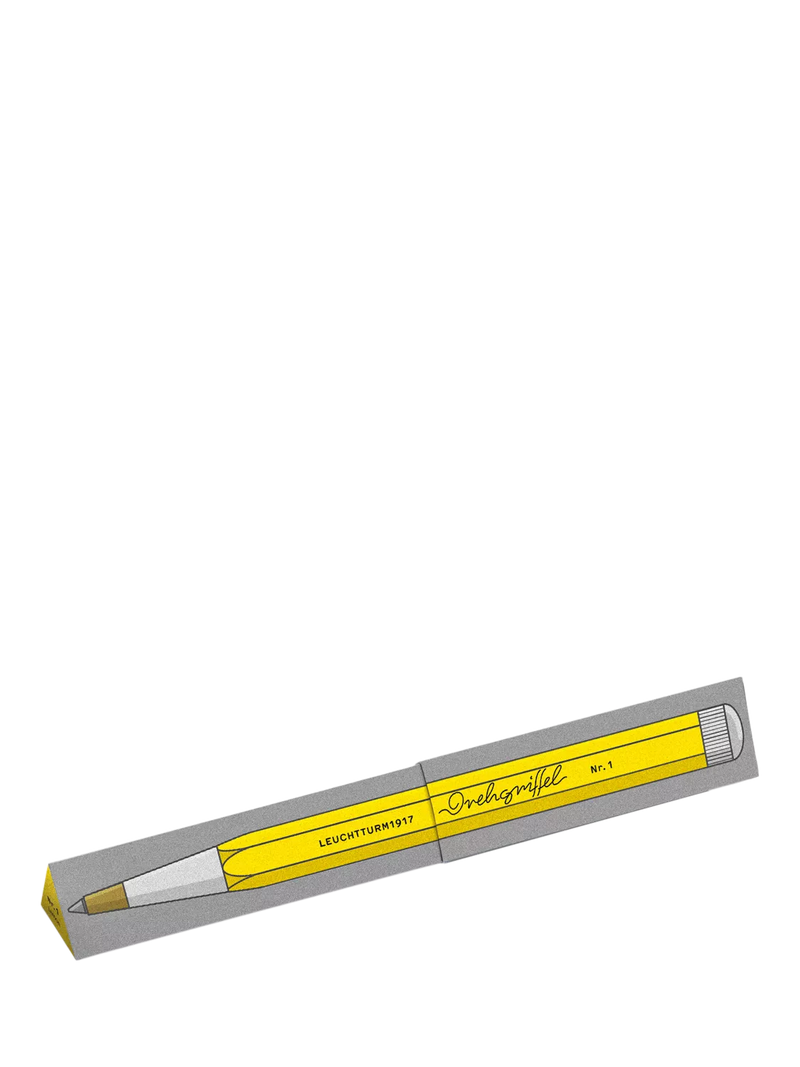 LEUCHTTURM1917 Drehgriffel Nr 1 rollerball gel pen in yellow (British brand)