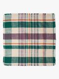 The Conran Shop Marabar check cotton napkins set of 2 green mauve - British product