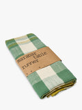 Conran Shop Marabar table runner green chartreuse 260cm, imported from the UK