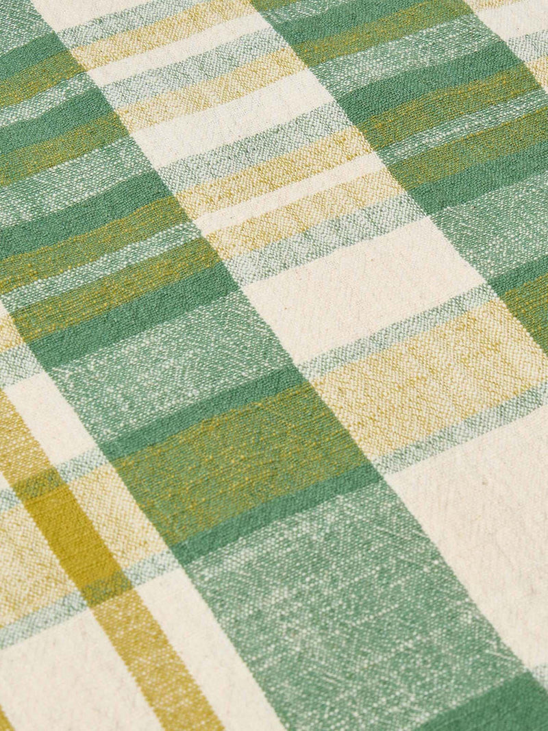 Conran Shop Marabar table runner green chartreuse 260cm, imported from the UK