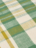 Conran Shop Marabar table runner green chartreuse 260cm, imported from the UK