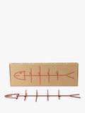 The Conran Shop red fish hook wall-mounted rack 60cm (British brand)