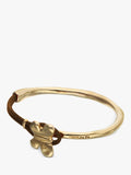 UNOde50 leather butterfly bracelet gold plated imported from the UK