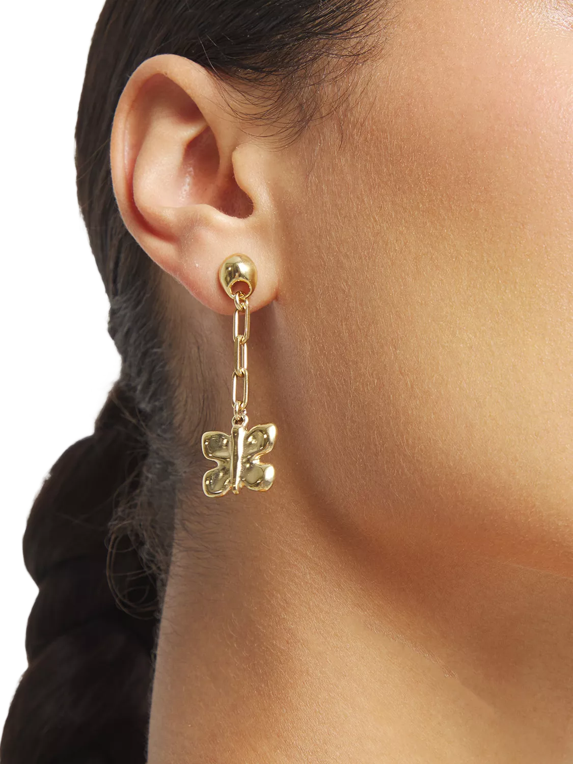 UNOde50 Butterfly Drop Earrings