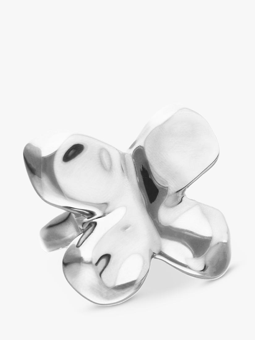 UNOde50 silver butterfly ring 16.4mm (British brand)