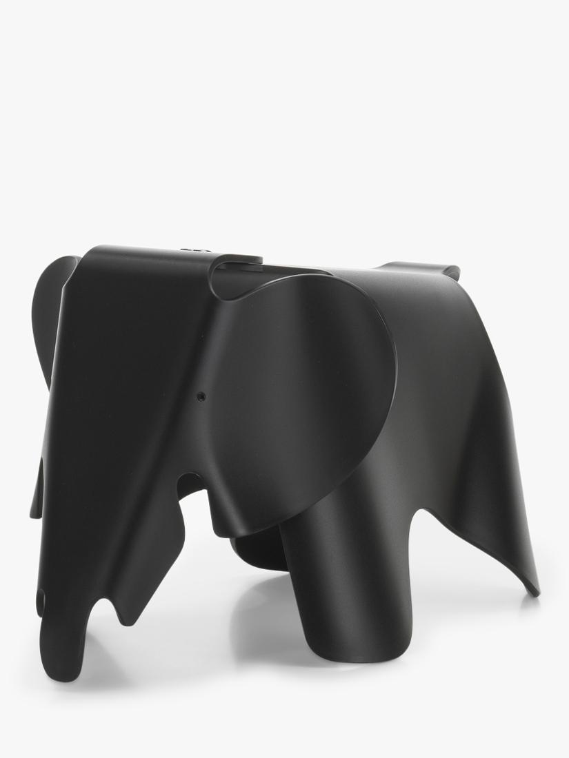 Vitra Eames Elephant small ornament deep black, imported from the UK