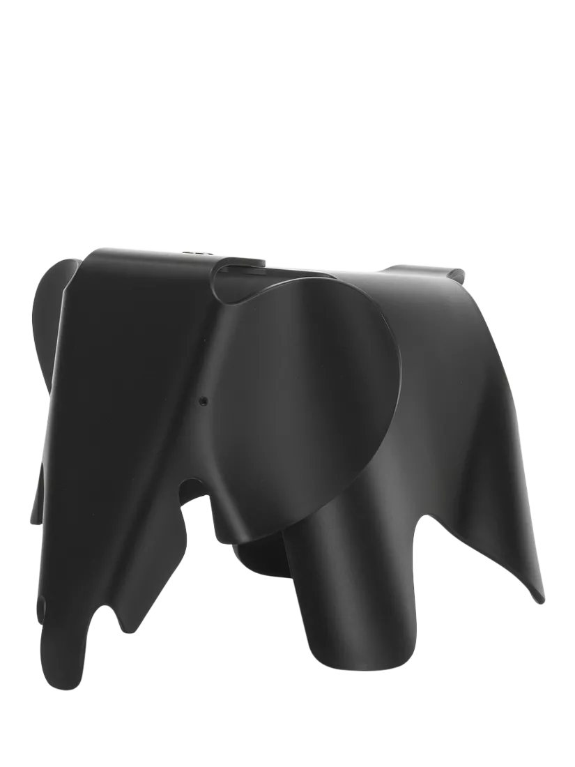 Vitra Eames Elephant small ornament deep black, imported from the UK