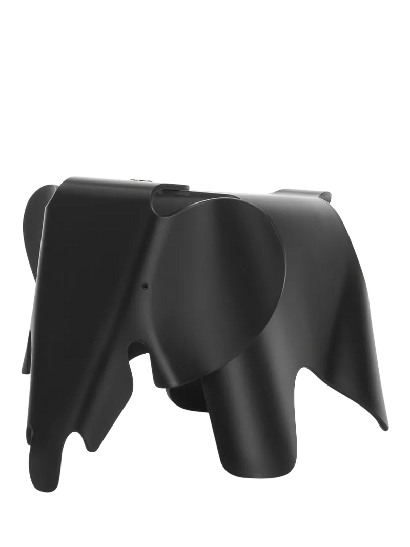 Vitra Eames Elephant small ornament deep black, imported from the UK