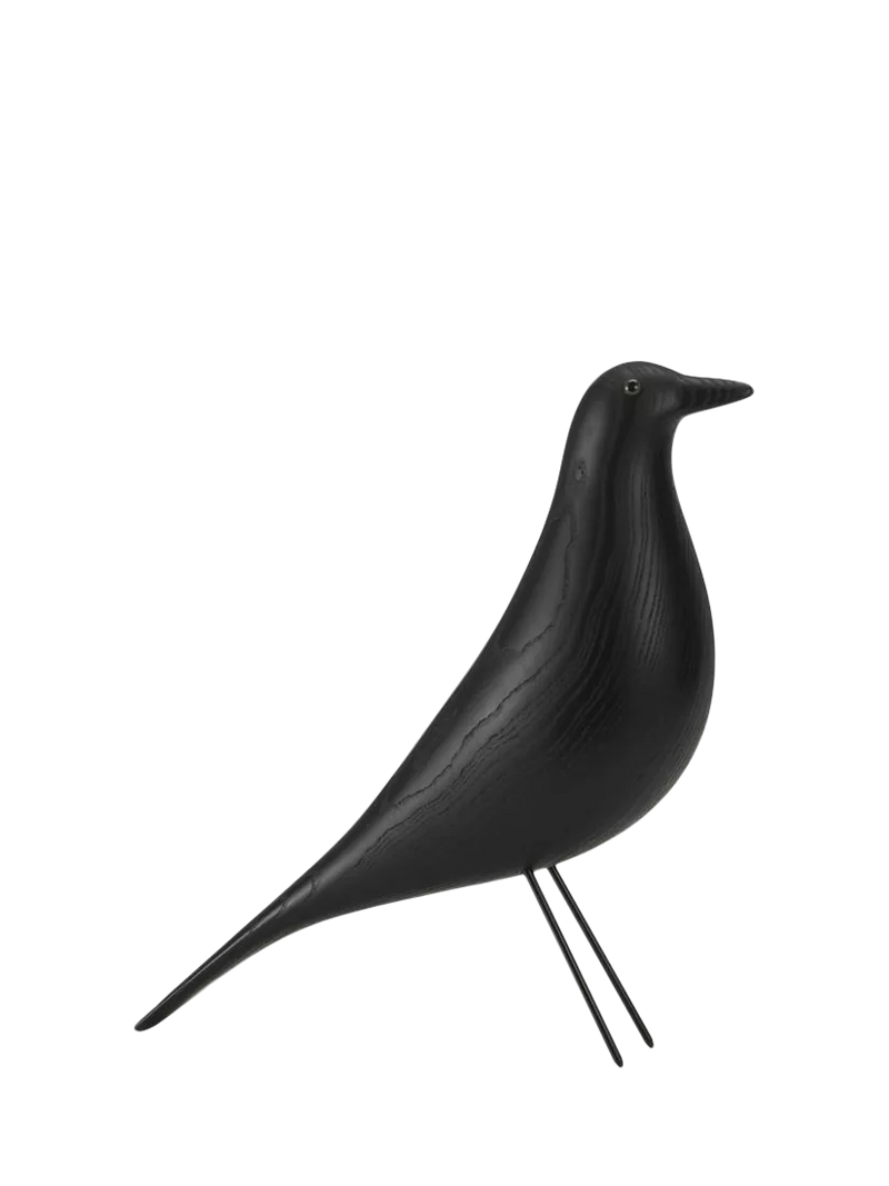 Vitra Eames House Wood Bird Ornament black ash (British brand)