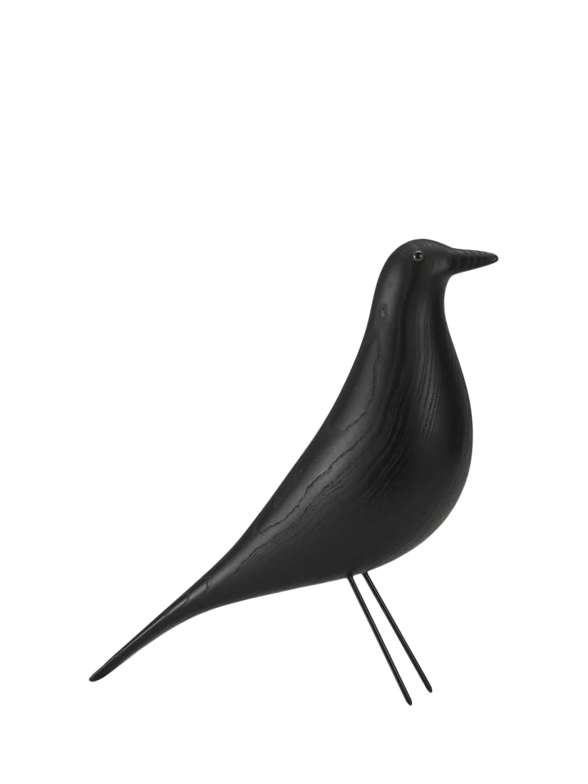 Vitra Eames House Wood Bird Ornament black ash (British brand)