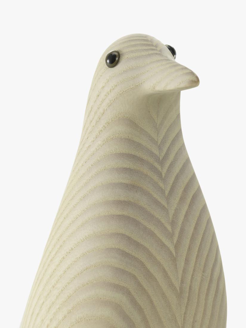 Vitra wood bird ornament Cotton White Ash (British brand)