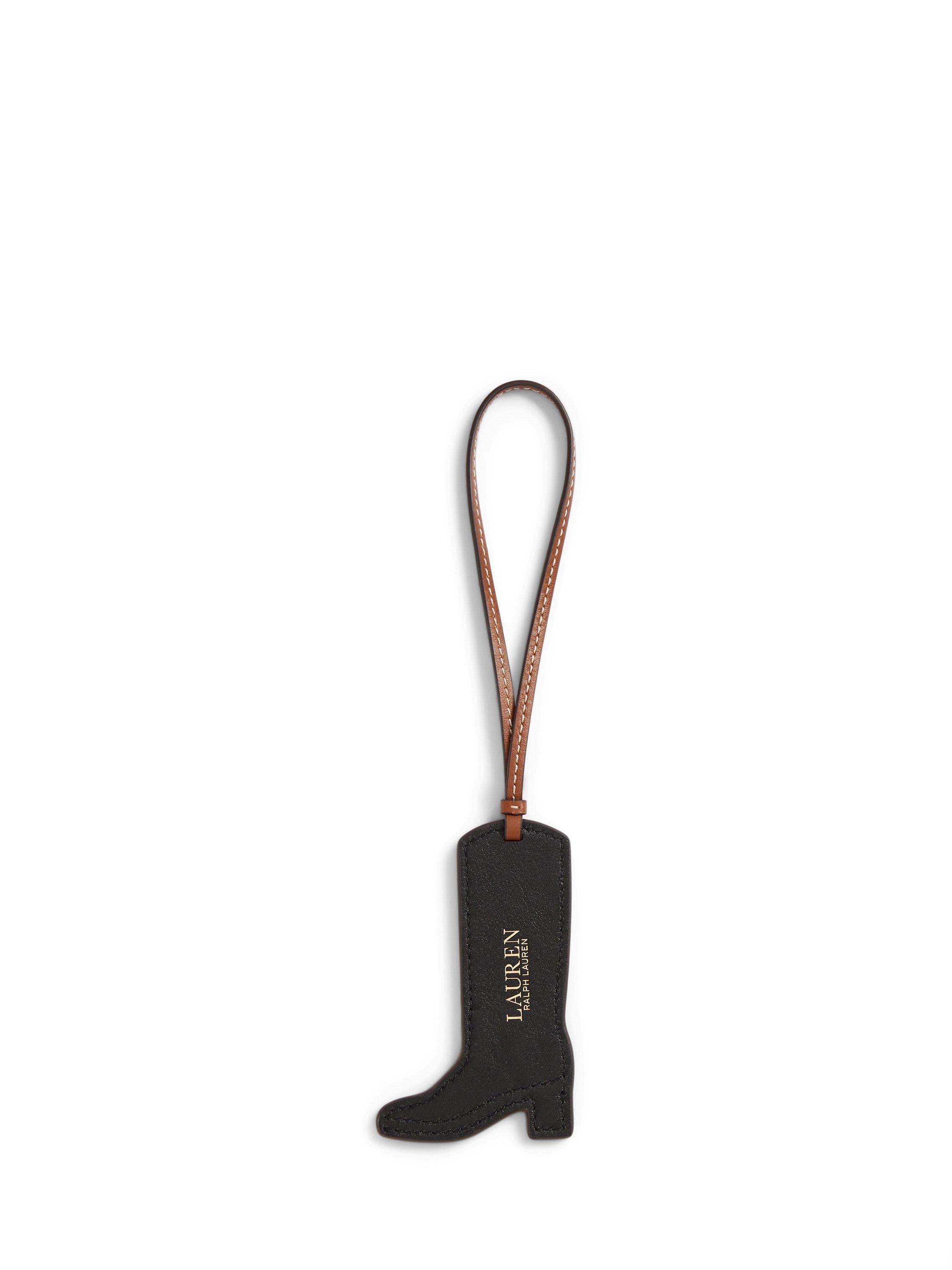 Ralph Lauren leather western boot charm Lauren Tan, imported from the UK