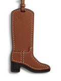 Ralph Lauren leather western boot charm Lauren Tan, imported from the UK