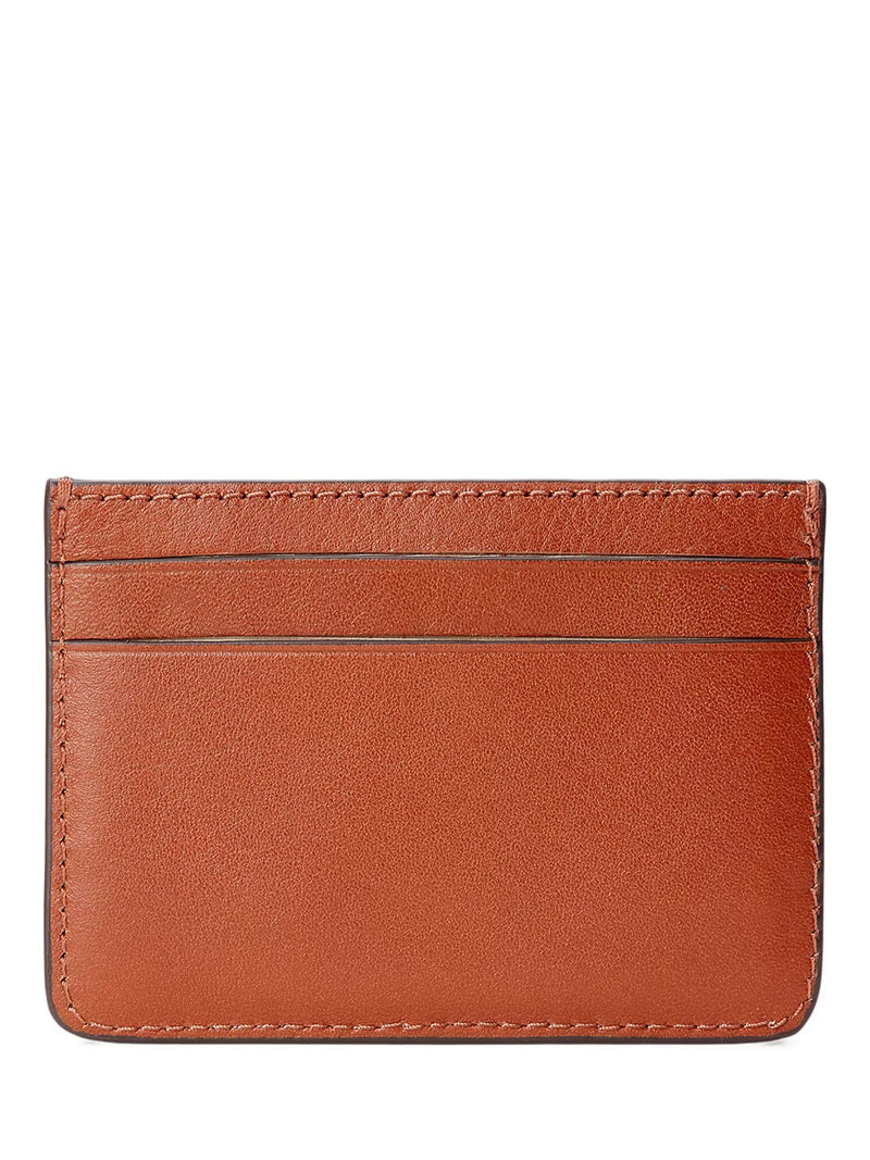 Ralph Lauren leather card holder in Lauren Tan (British brand)