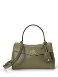 Lauren Ralph Lauren Farrah nappa leather satchel, imported from the UK