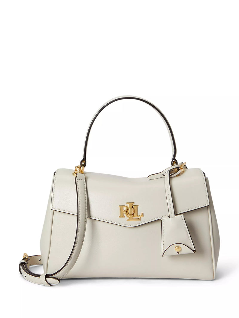 Lauren Ralph Lauren Farrah Leather Satchel Handbag