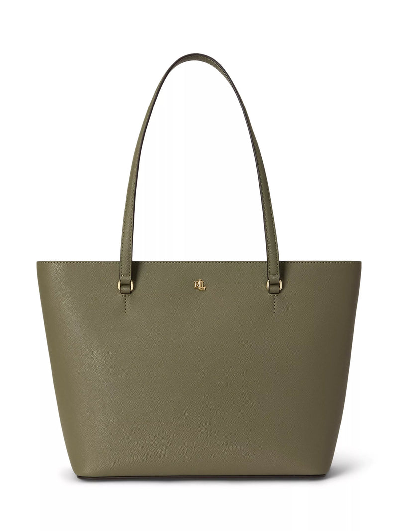 Lauren Ralph Lauren Karly tote leather, imported from the UK