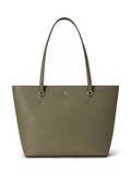 Lauren Ralph Lauren Karly tote leather, imported from the UK