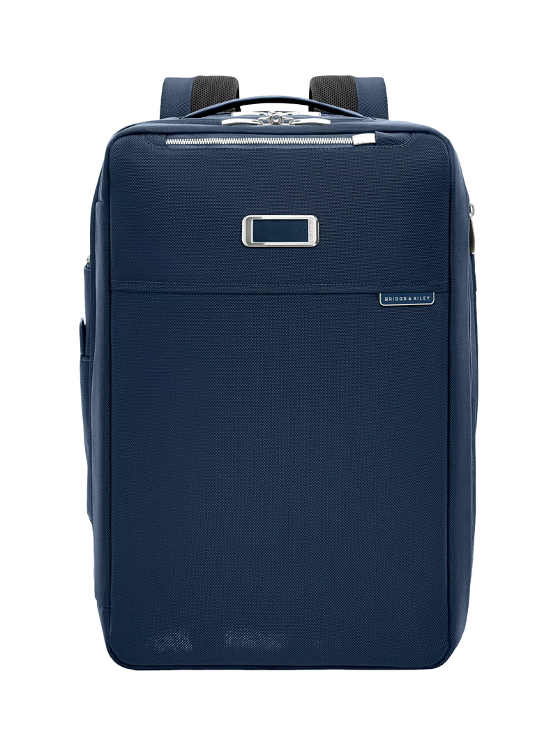 Briggs & Riley Baseline Medium Convertible Backpack, 34.9L, Navy