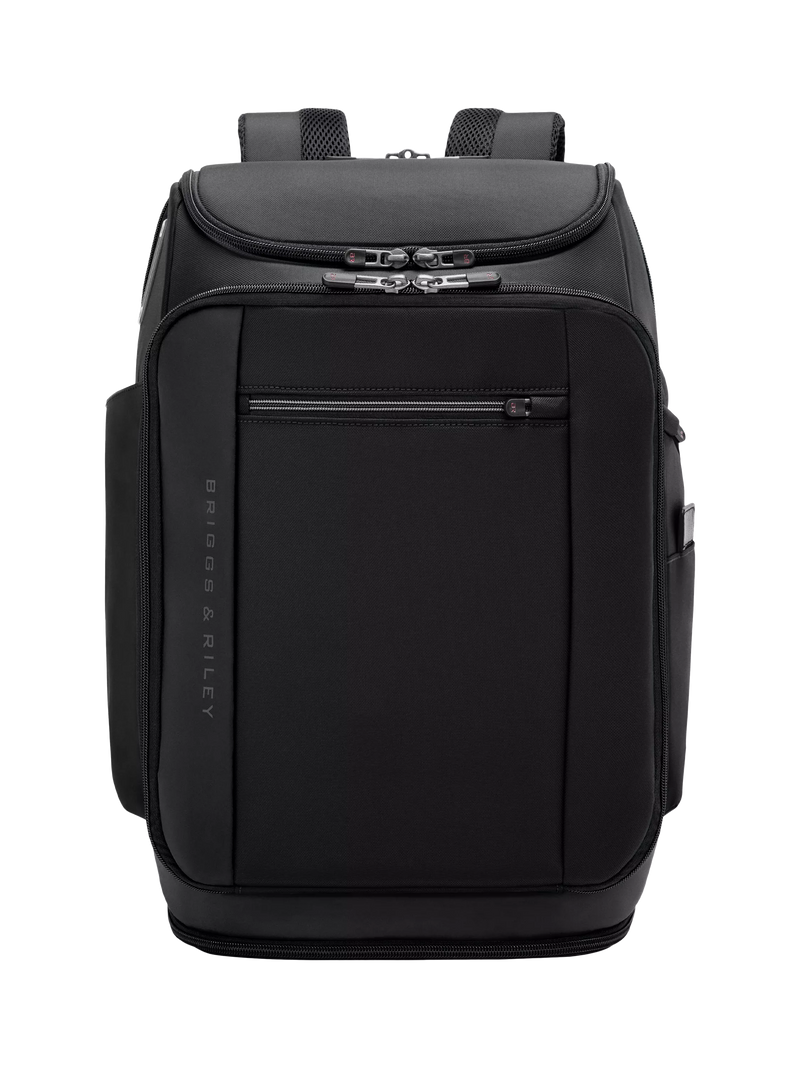 Briggs & Riley U-Zip Travel Backpack, 32.5L, Black