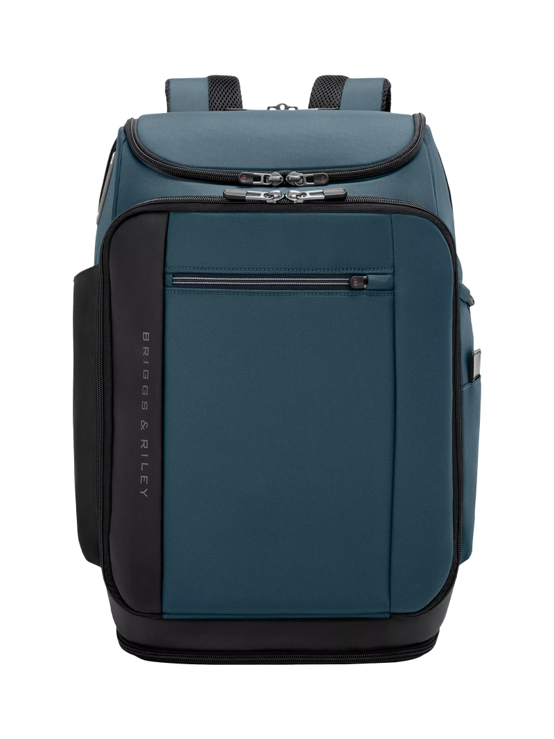 Briggs & Riley U-Zip Travel Backpack, 32.5L, Ocean