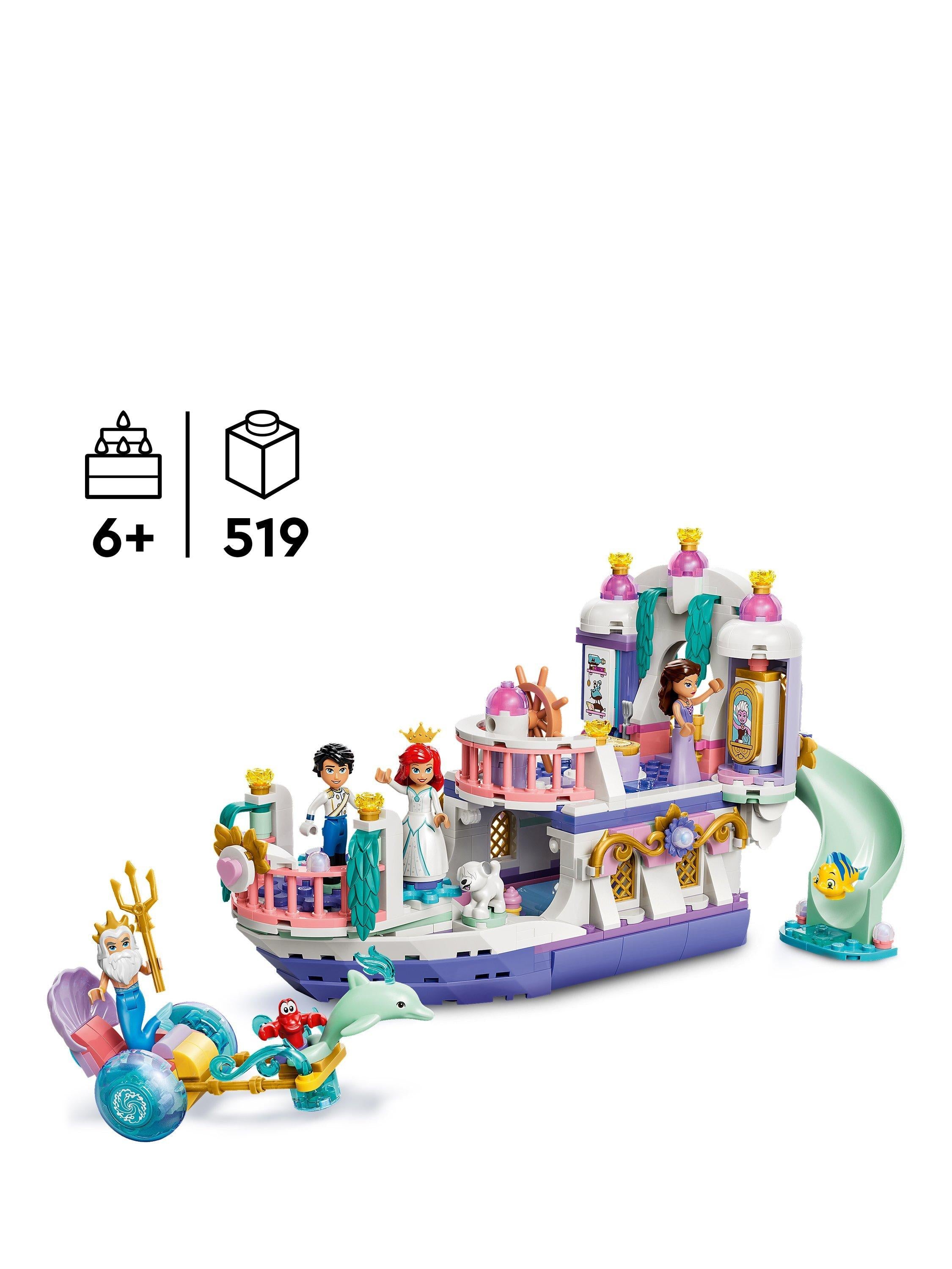 LEGO building set Ariel's Royal Wedding Boat 519 pieces (British brand)