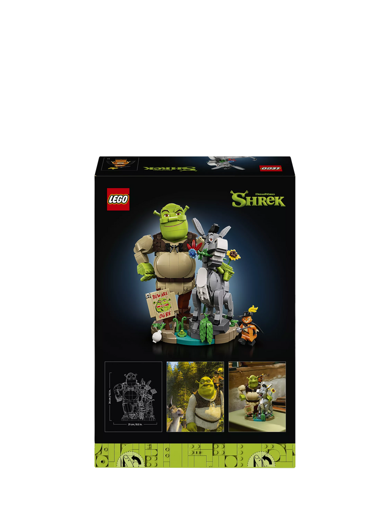LEGO Shrek Donkey and Puss in Boots construction set - British product