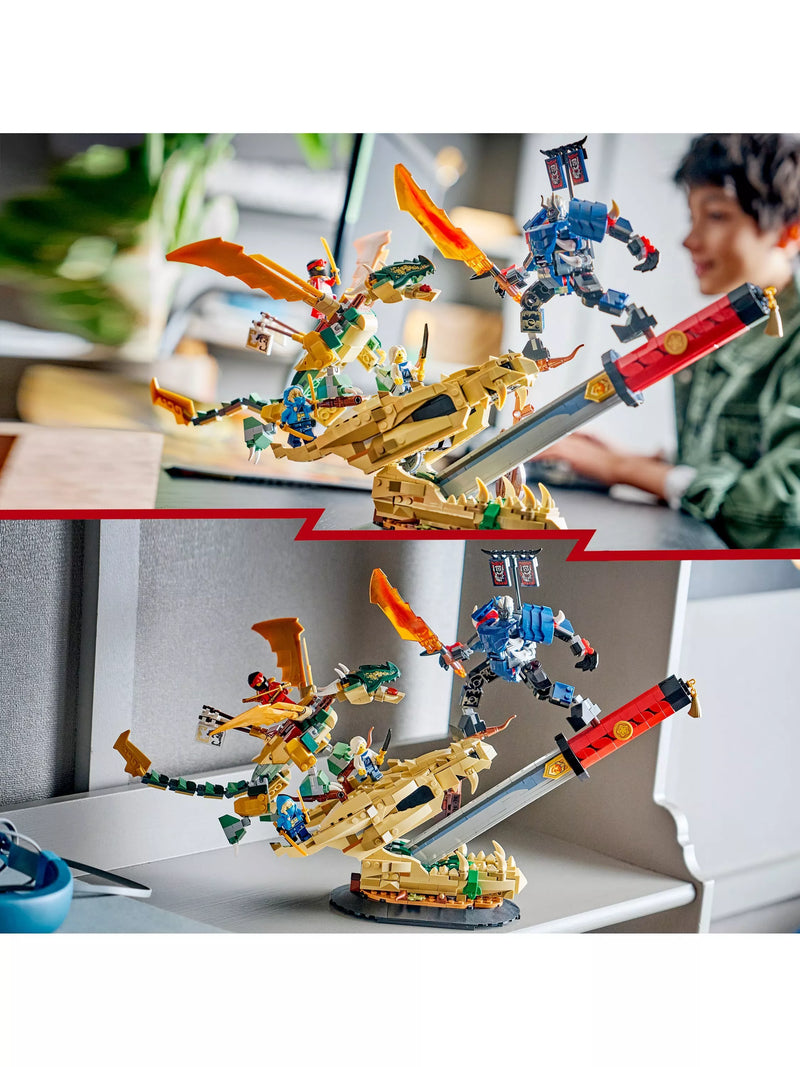 LEGO building set Battle at the Dragon's Blade (British brand)
